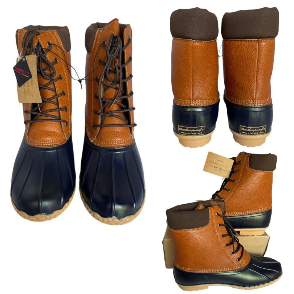 💎✨NEW SALE✨💎 Weatherproof ADAM2 Tan/Navy Men's boots